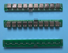 甘肃USB一拖十母座测试板